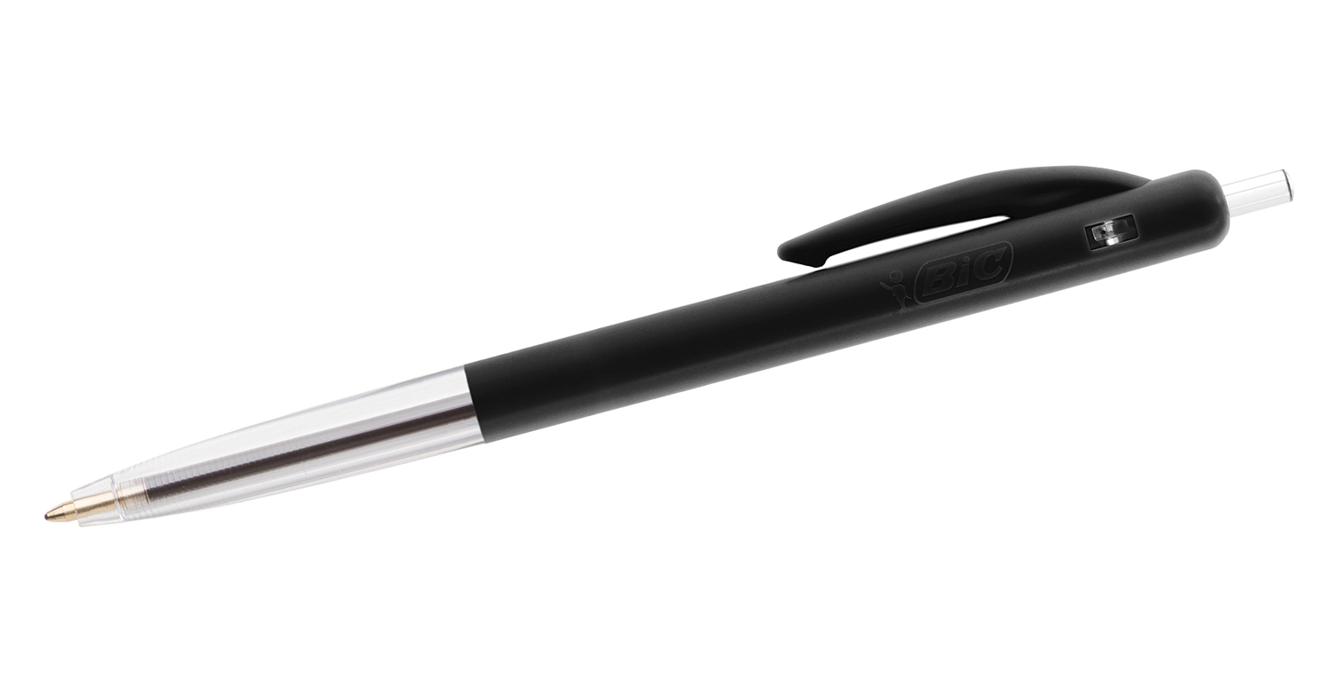 BIC® Kugelschreiber M10 Clic Schwarz