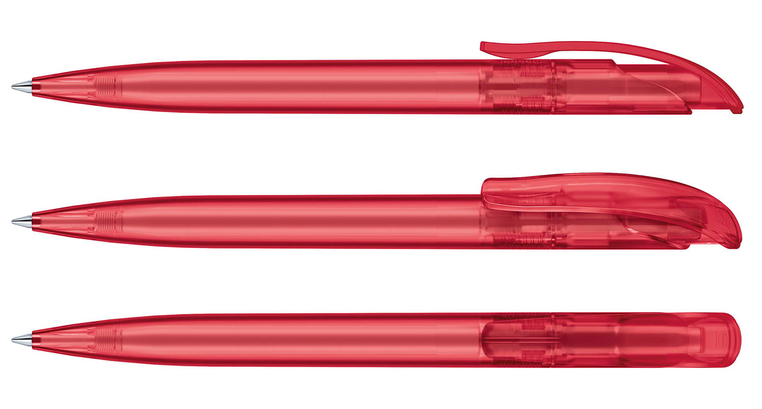 Senator Kugelschreiber Challenger Dunkelrot Gefrostet