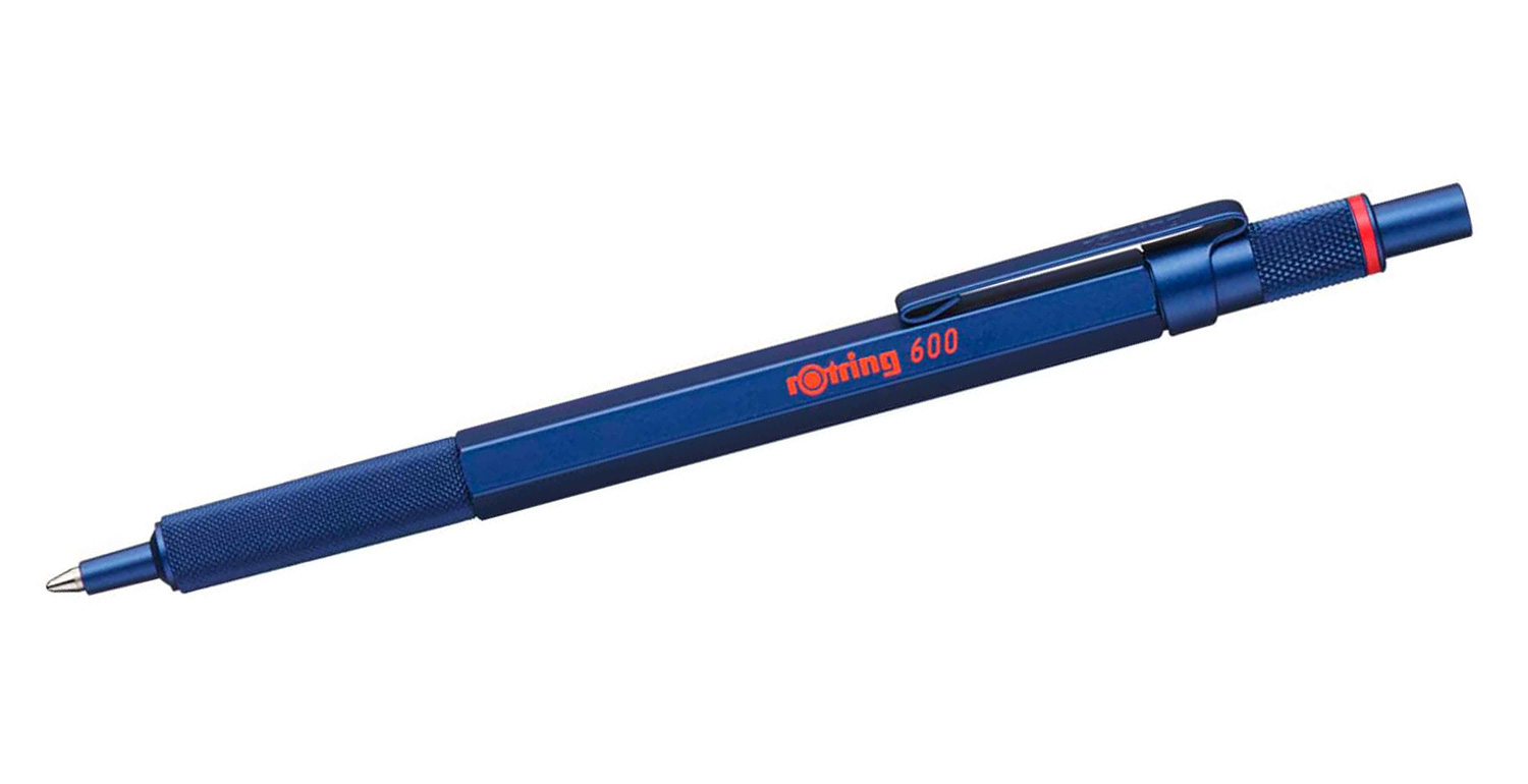Rotring Kugelschreiber 600 Metalic-Blau