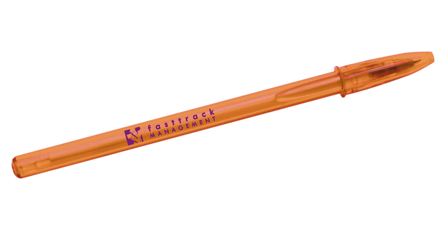 BIC® Kugelschreiber Style Transparent Orange