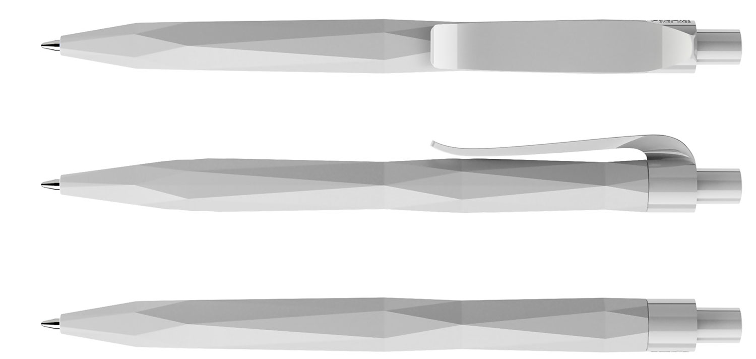 Prodir Kugelschreiber QS20 PRP R77 Grau Soft-Touch