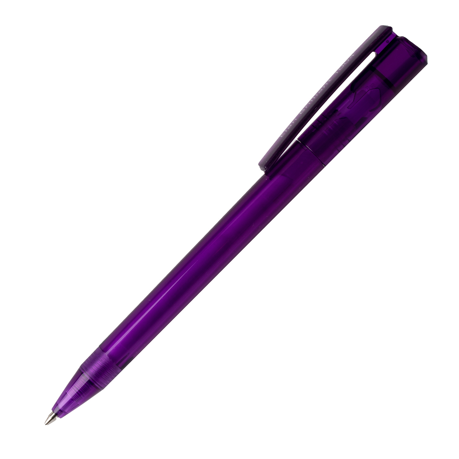 Burger Swiss Pen Kugelschreiber Elan Brilliant 1004 Transparent Violet