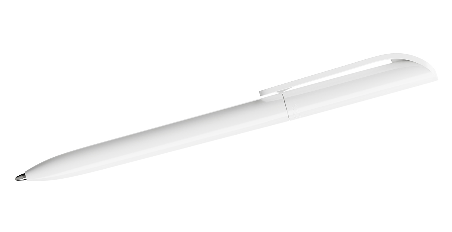 BIC® Kugelschreiber Super Clip Weiß