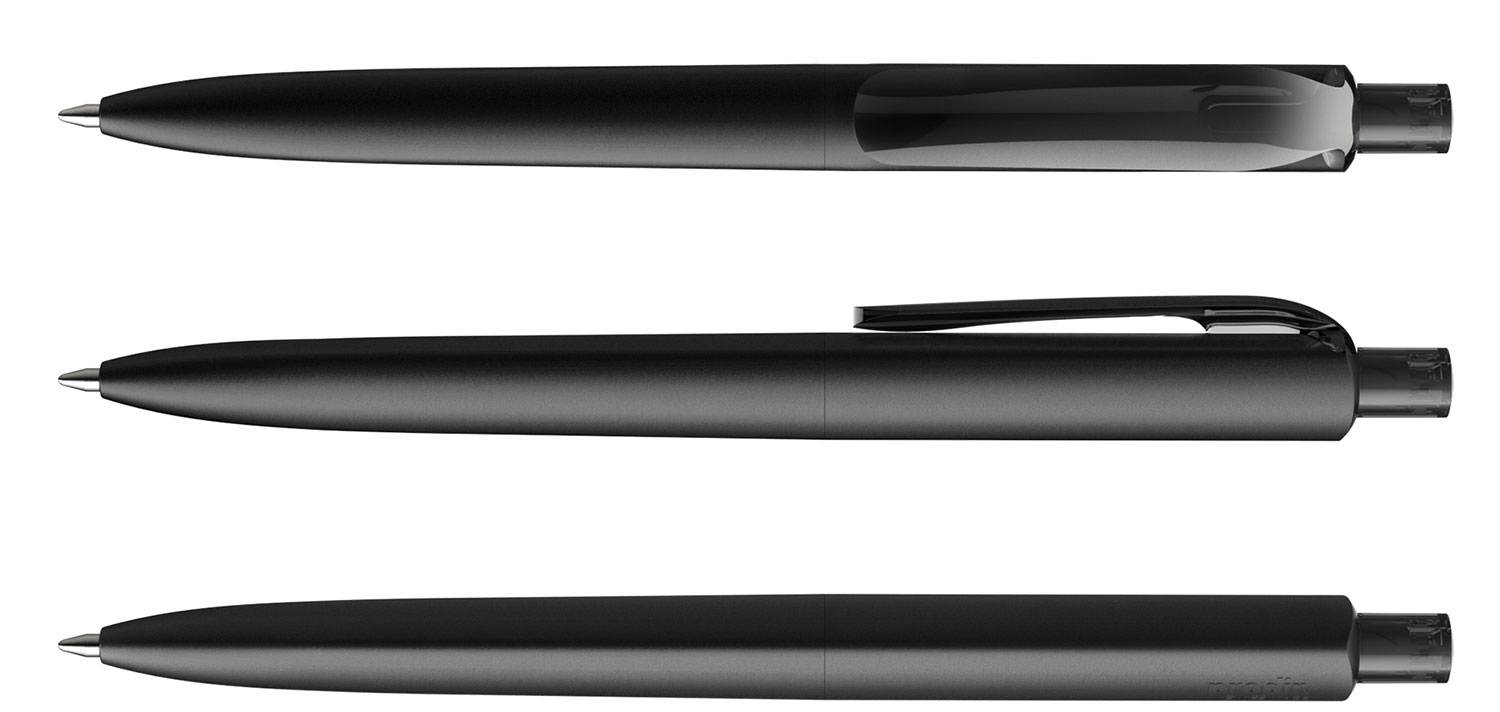 Prodir Kugelschreiber DS8 PMM M75 Schwarz Matt