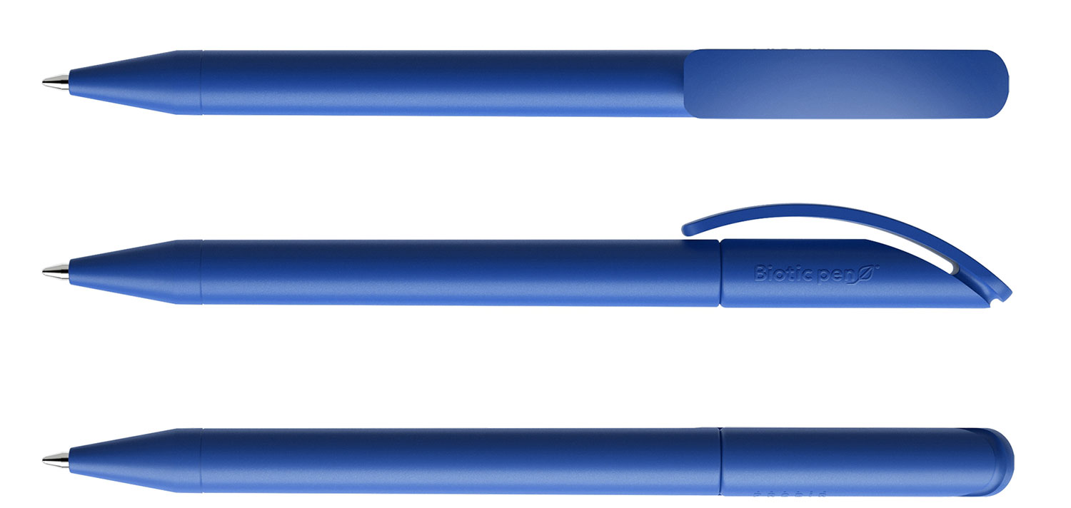 Prodir Kugelschreiber DS3 TBB B52 Blau Biotic