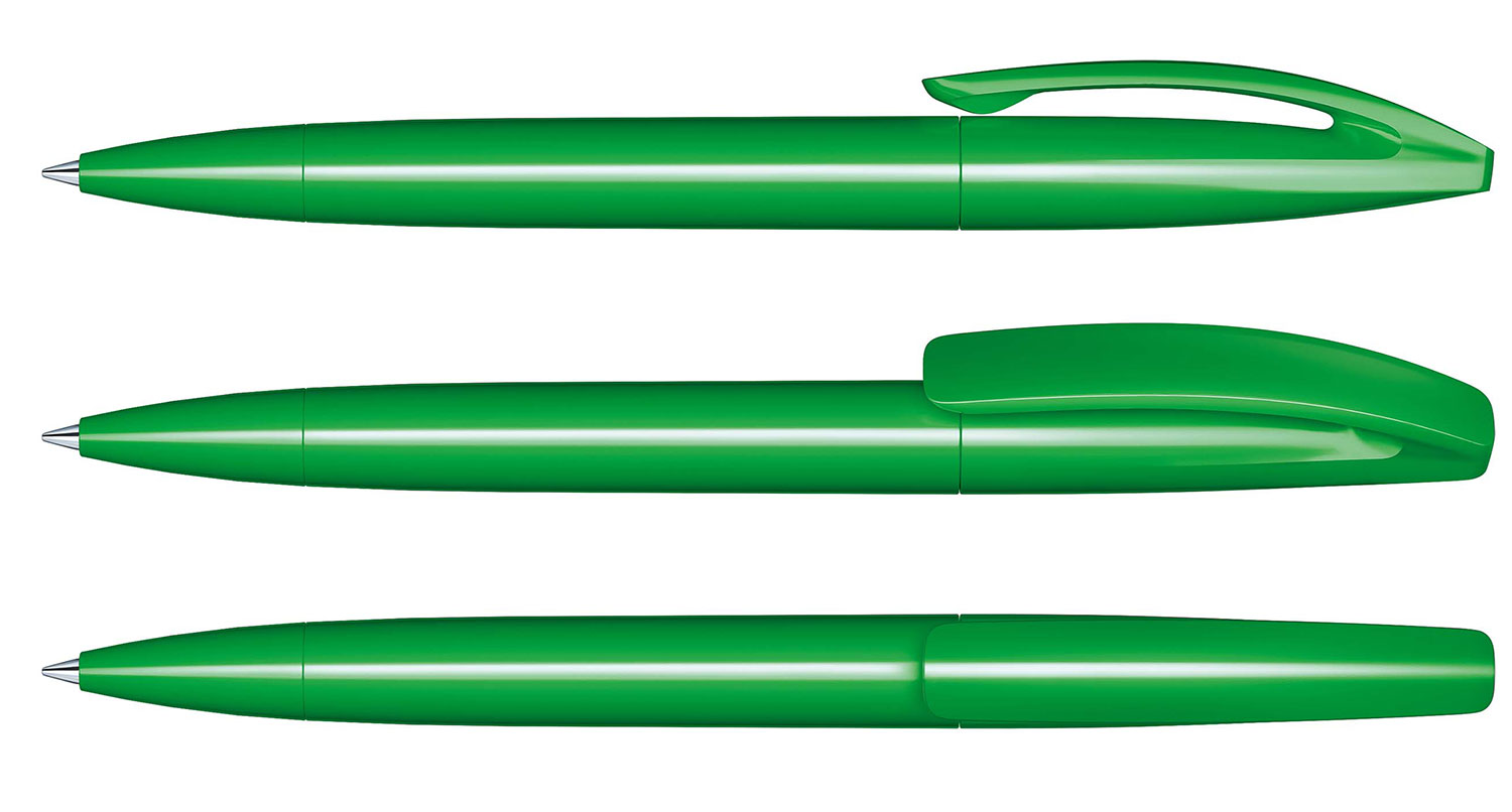Senator Kugelschreiber Bridge Grün Poliert