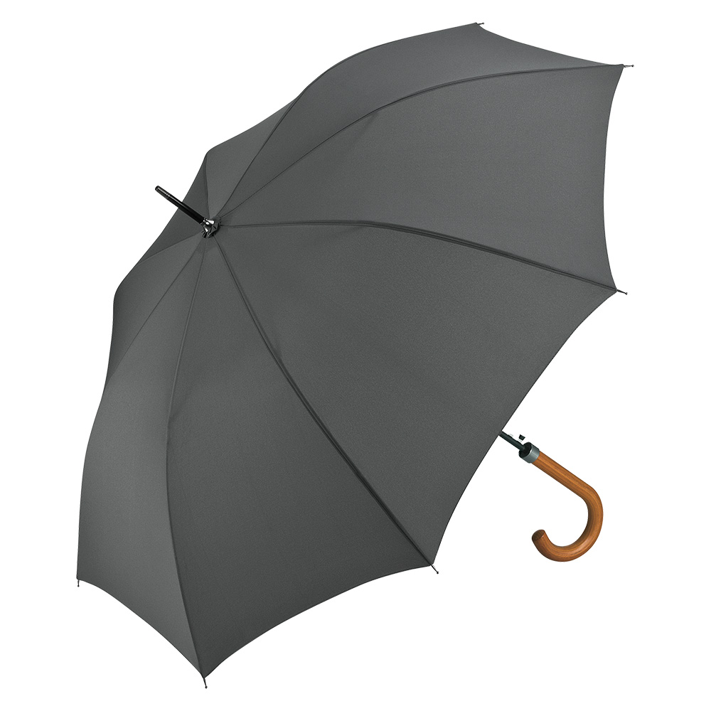 FARE Automatik-Stockschirm Grau