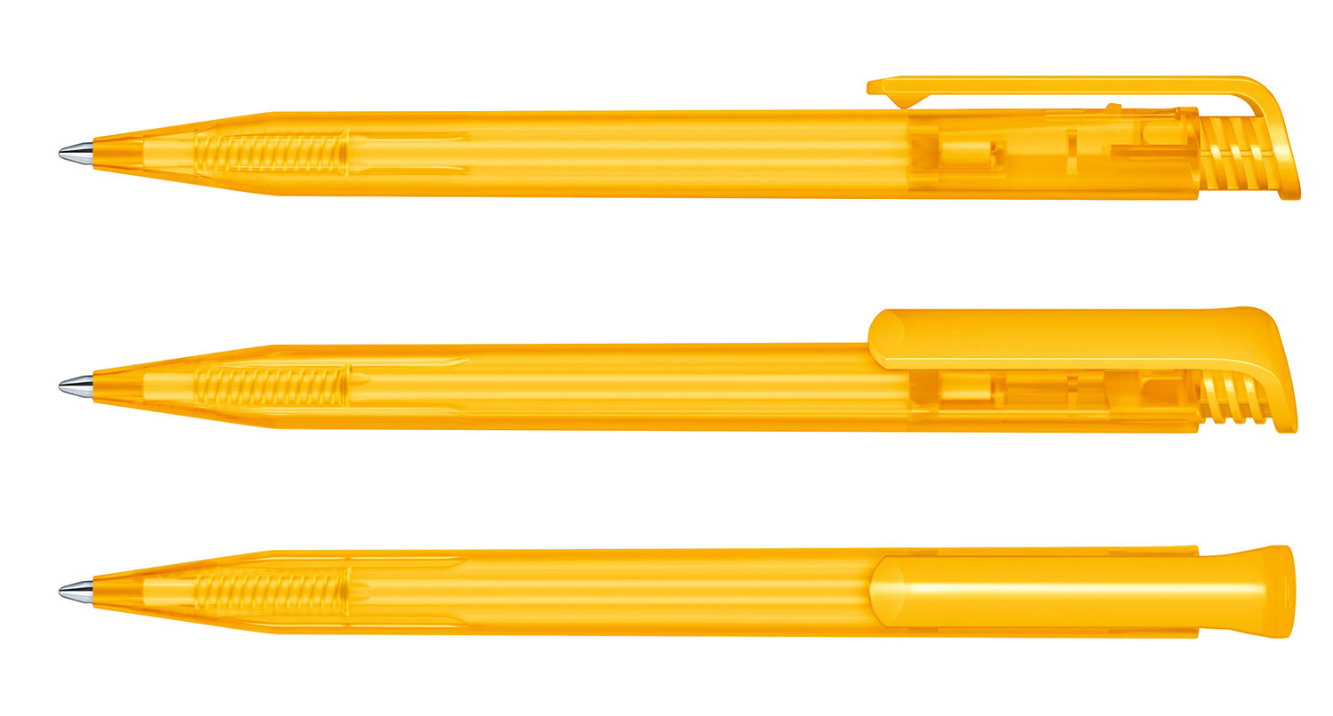 Senator Kugelschreiber Super Hit Gelb Gefrostet