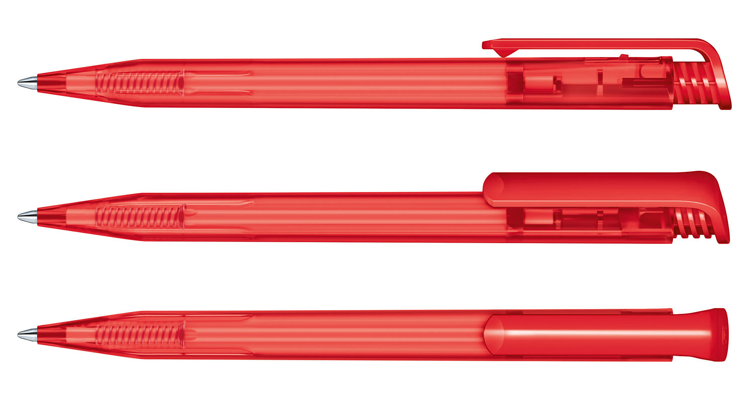 Senator Kugelschreiber Super Hit Rot Gefrostet