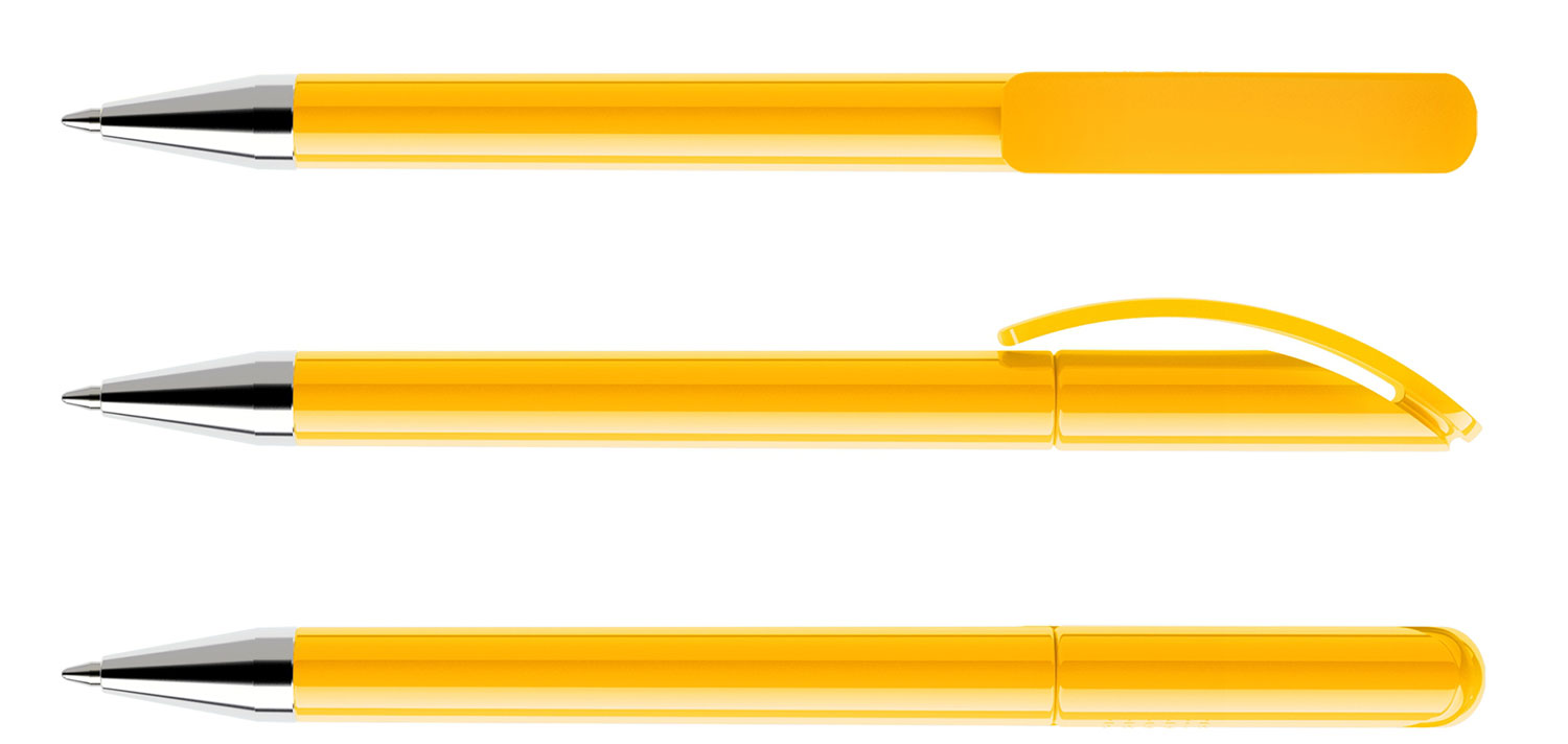 Prodir Kugelschreiber DS3 TPC P06 Gelb Poliert