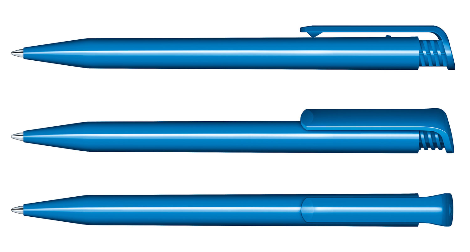Senator Kugelschreiber Super Hit Blau Poliert