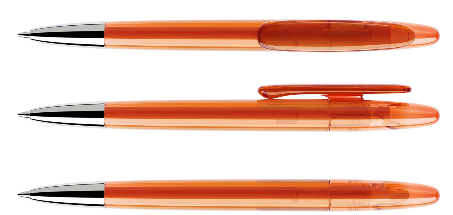 Prodir Kugelschreiber DS5 TTC T10 Orange Transparent