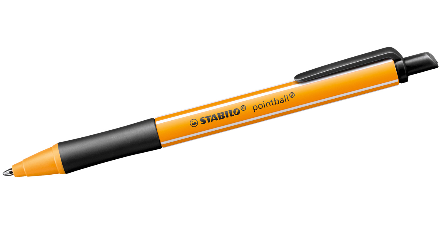 STABILO Kugelschreiber pointball Schwarz