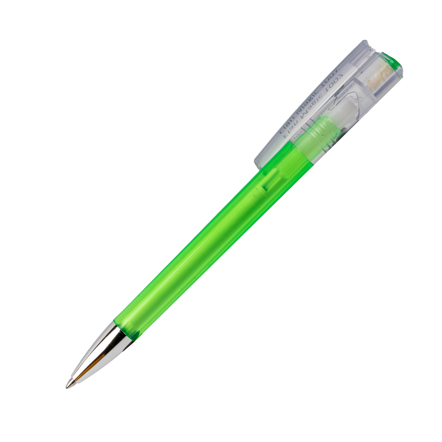 Burger Swiss Pen Kugelschreiber Elan Magic 1007 Transparent Hellgrün