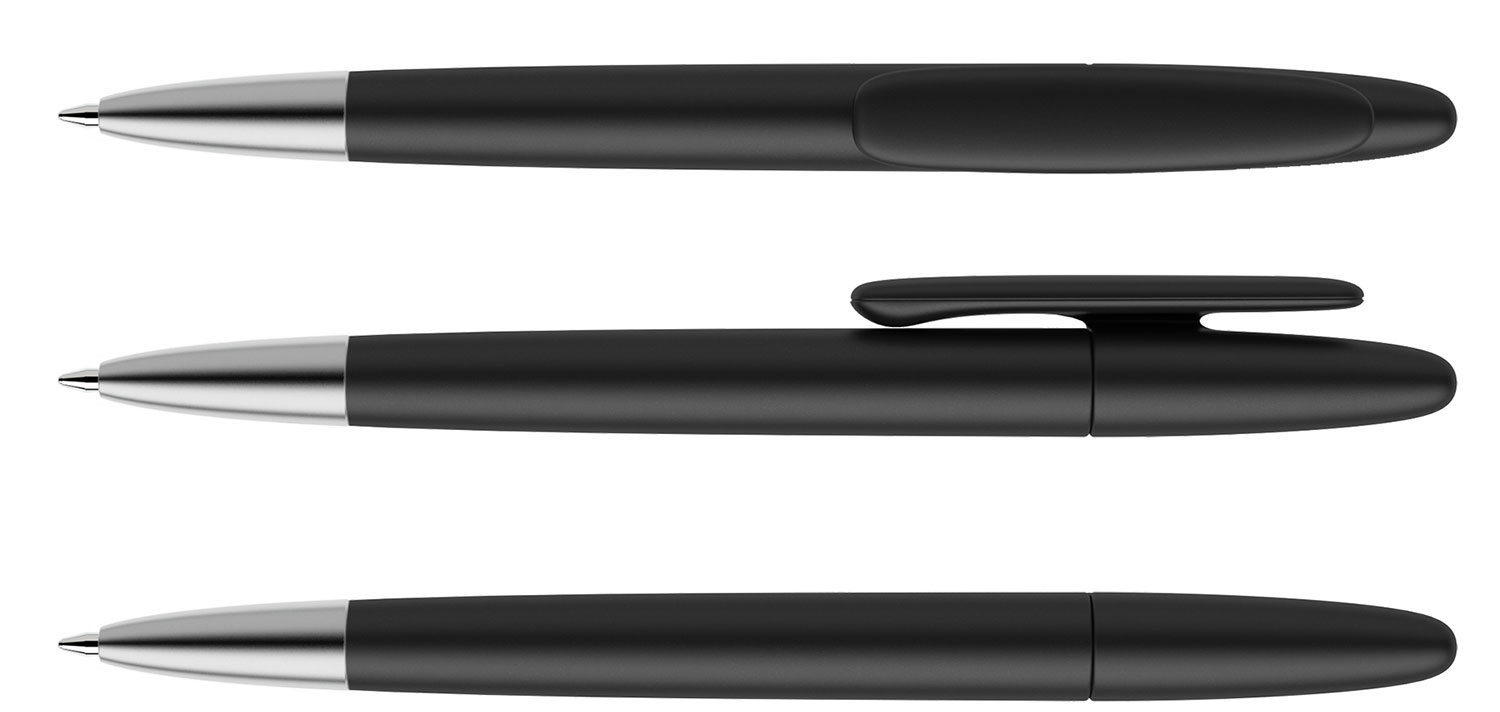 Prodir Kugelschreiber DS5 TMS M75 Schwarz Matt