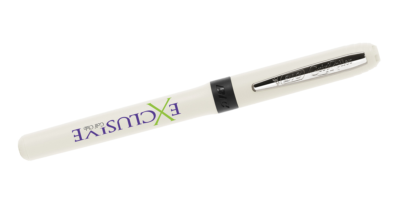 BIC® Rollerball Grip Roller Weiß