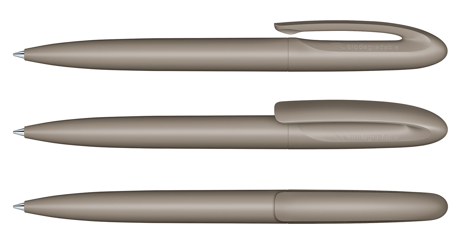 Senator Kugelschreiber Skeye Bio Warm Grey Matt