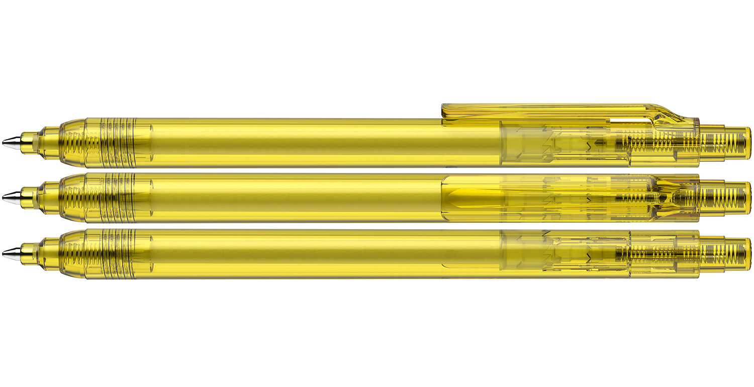Schneider Kugelschreiber Skyton Transparent Gelb