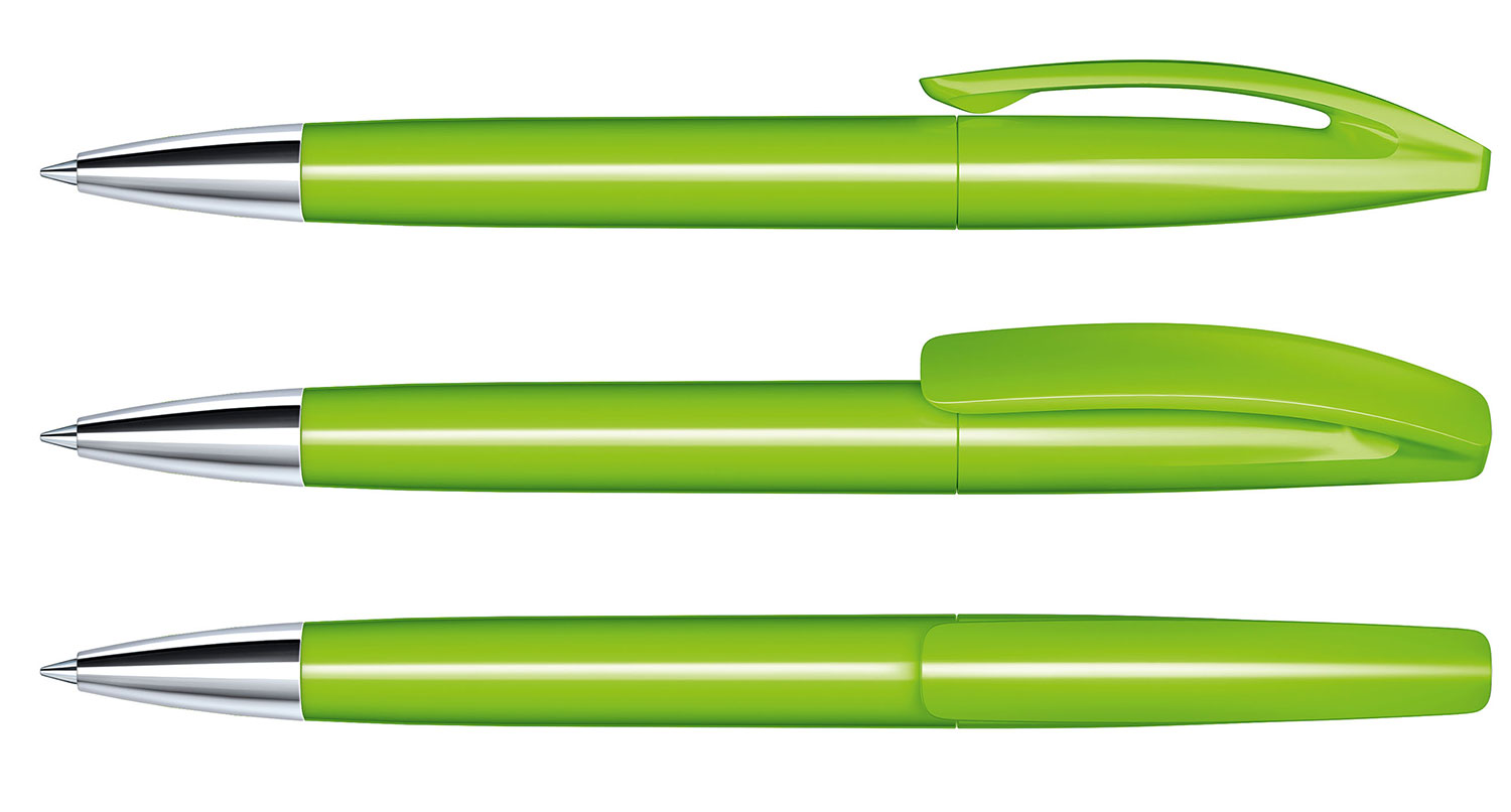 Senator Kugelschreiber Bridge MT Hellgrün Poliert