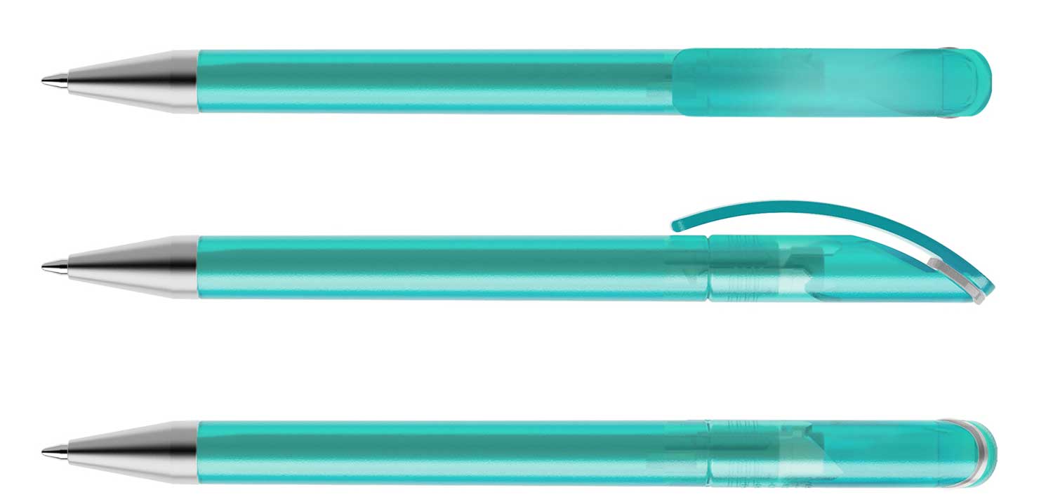 Prodir Kugelschreiber DS3 TFS F35 Aqua Frosted