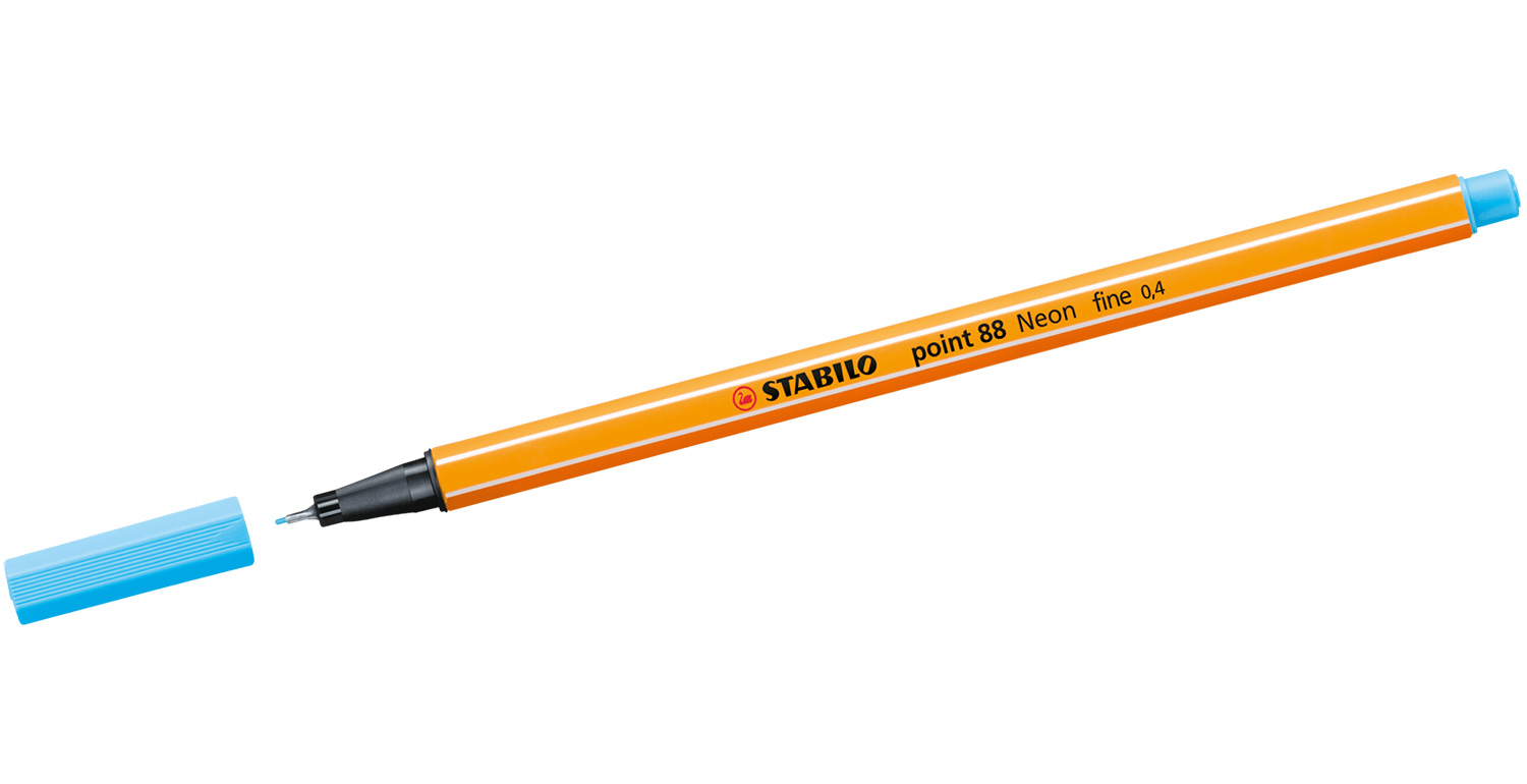 STABILO Fineliner point 88 Neonblau