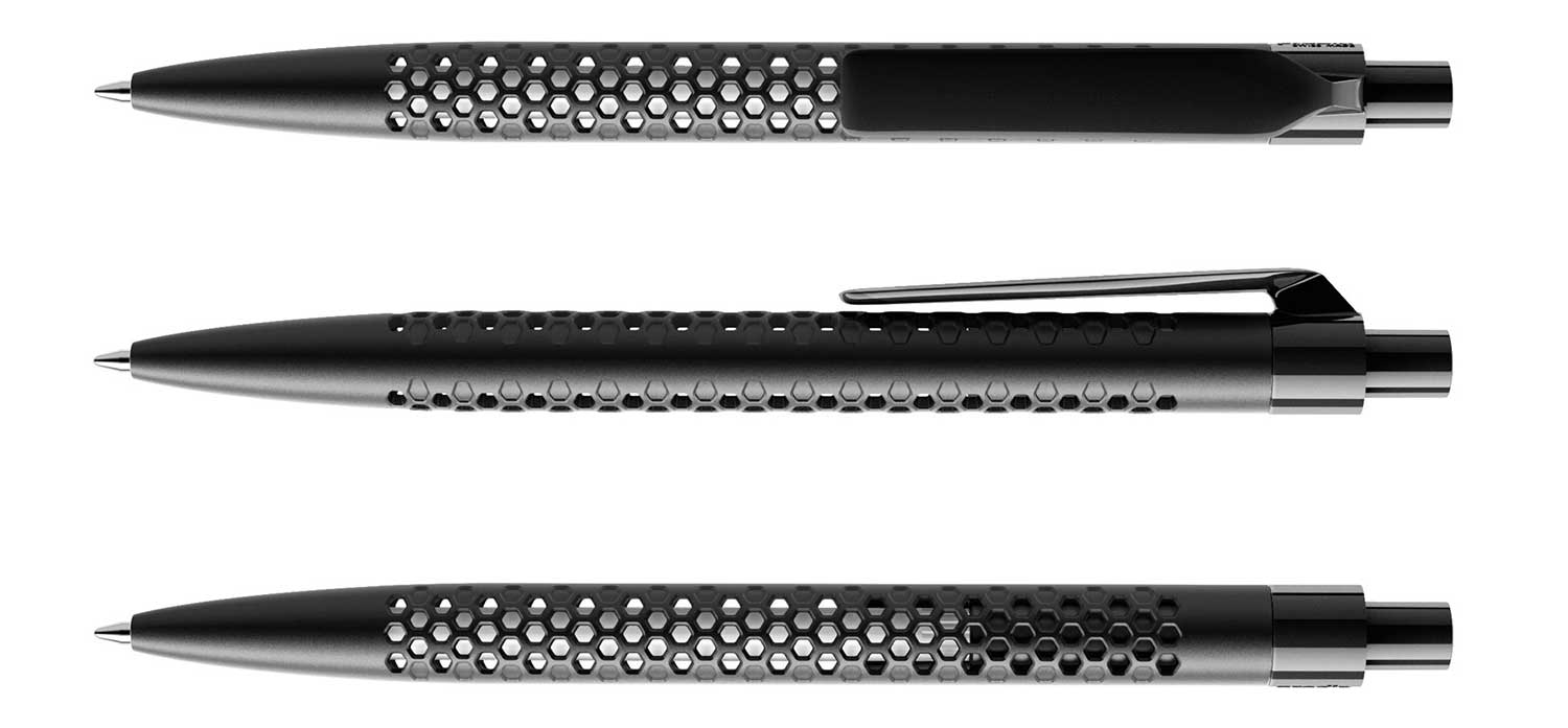 Prodir Kugelschreiber QS40 PMP M75 Schwarz Matt