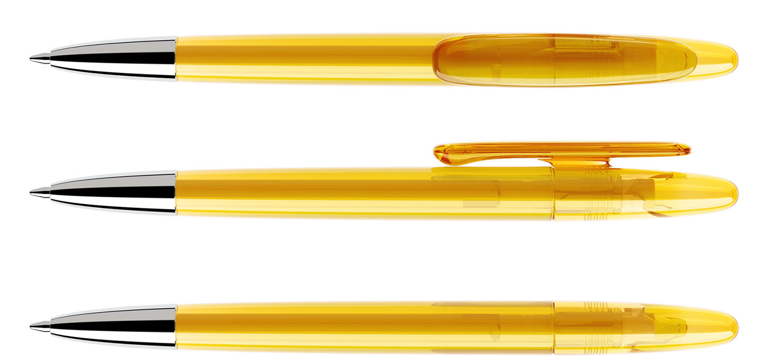 Prodir Kugelschreiber DS5 TTC T06 Gelb Transparent