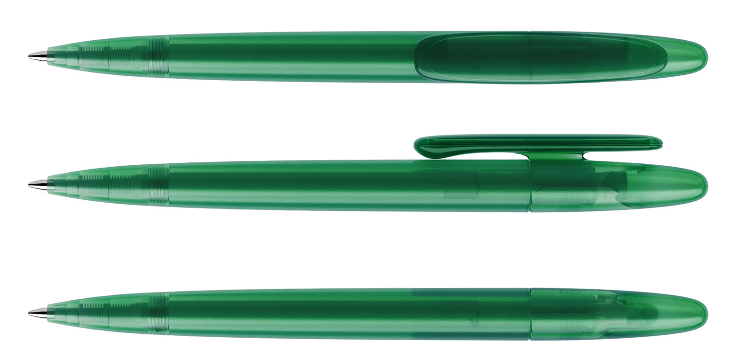 Prodir Kugelschreiber DS5 TFF F42 Dunkelgrün Gefrostet