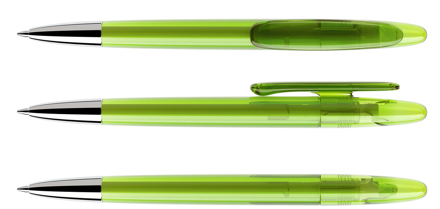 Prodir Kugelschreiber DS5 TTC T41 Lime Transparent