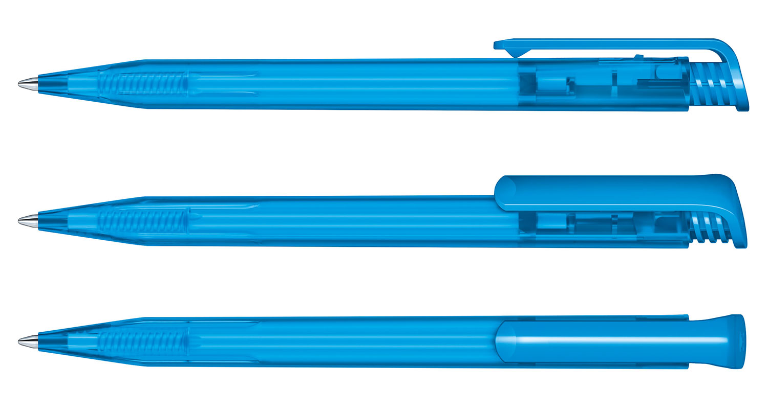 Senator Kugelschreiber Super Hit Hellblau Gefrostet