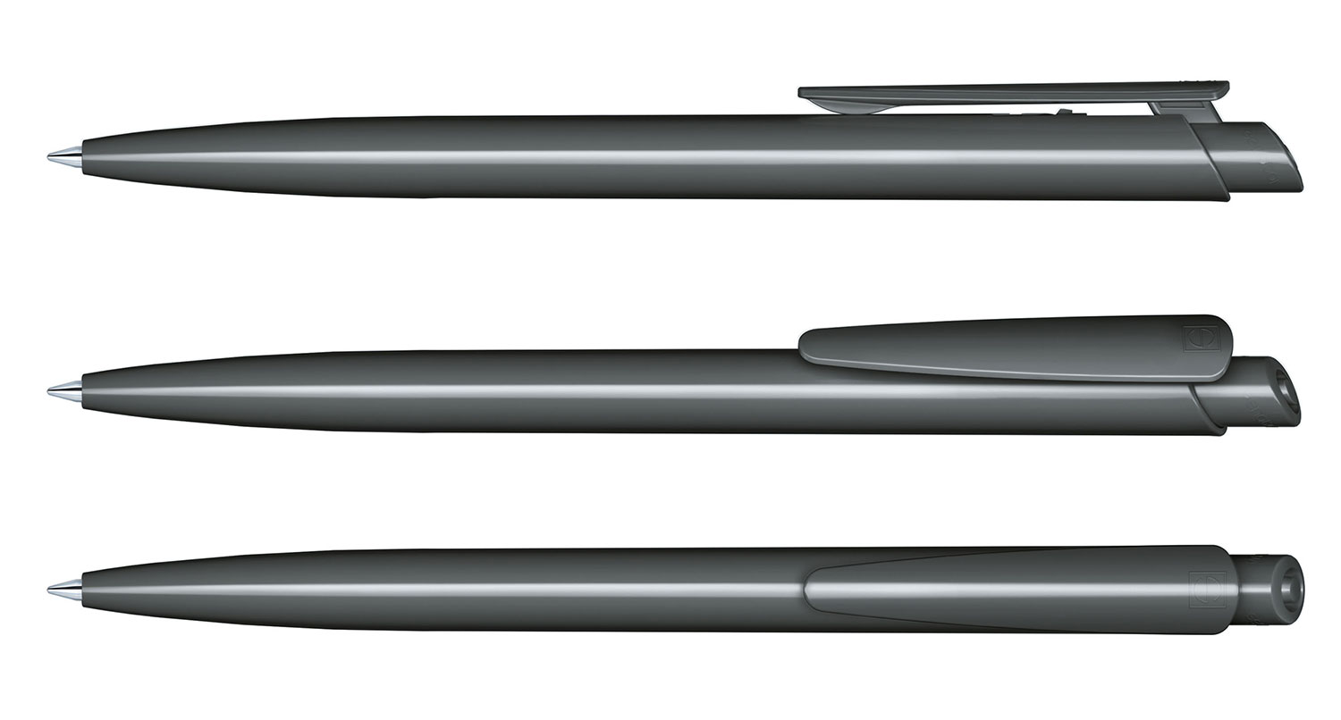 Senator Kugelschreiber Dart Dunkelgrau Poliert