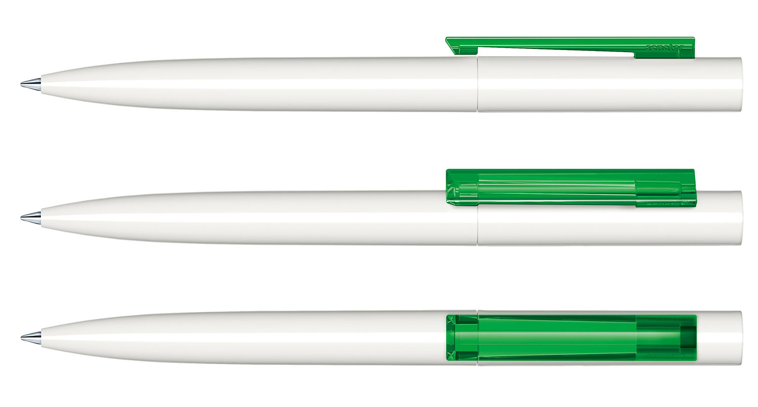 Senator Kugelschreiber Headliner Basic Grün Poliert