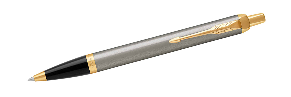 Parker Kugelschreiber IM Core Brushed Metall GT