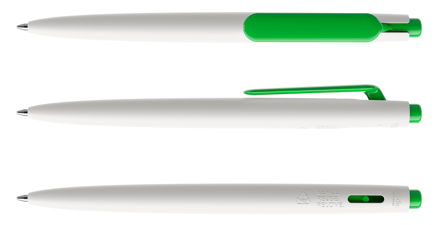 Prodir Kugelschreiber DS11 PMP M02 P68 Weiß-Grün