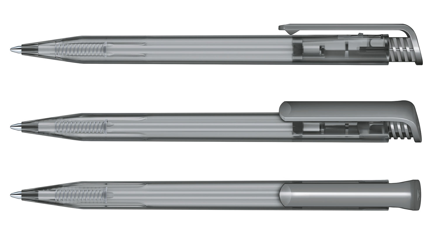 Senator Kugelschreiber Super Hit Grau Gefrostet