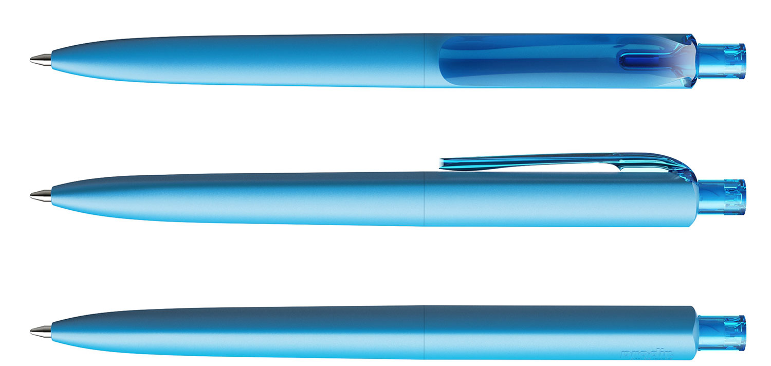 Prodir Kugelschreiber DS8 PMM M58 Hellblau Matt