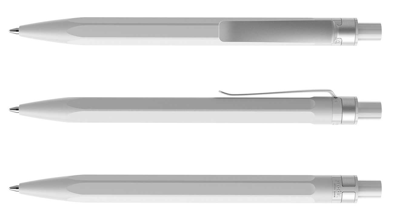 Prodir Kugelschreiber QS50 PMS M77 Grau Matt Metall-Clip