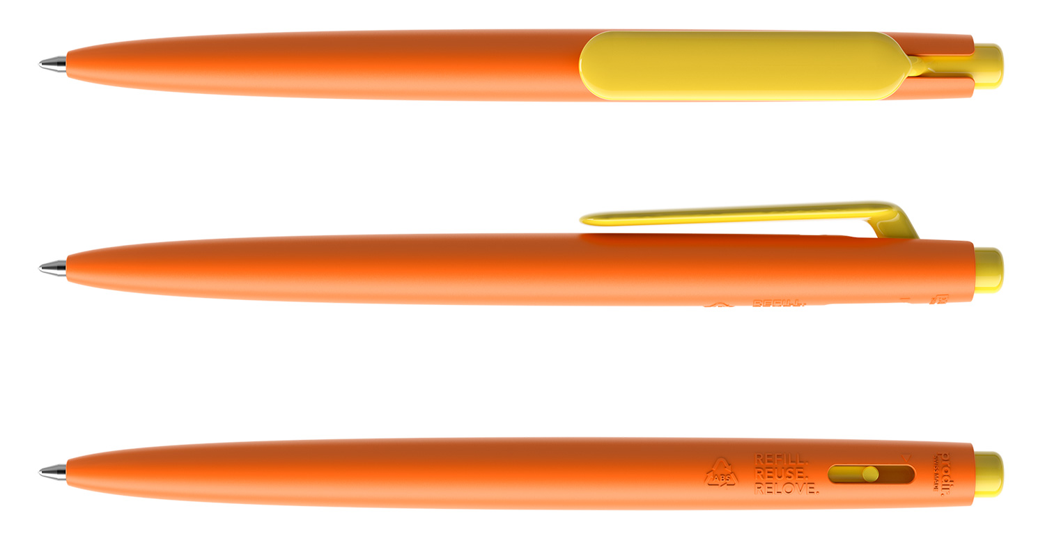 Prodir Kugelschreiber DS11 PMP M10 P07 Orange-Gelb