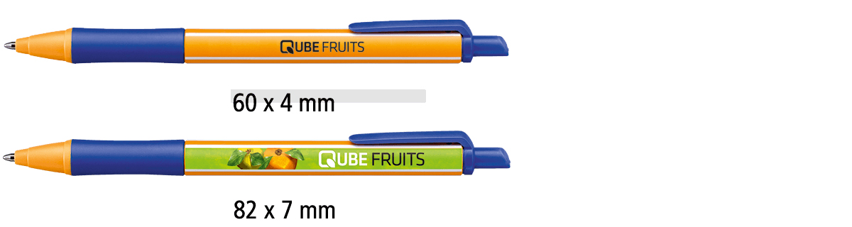 Heypen Kugelschreiber STABILO pointball Druckflächen