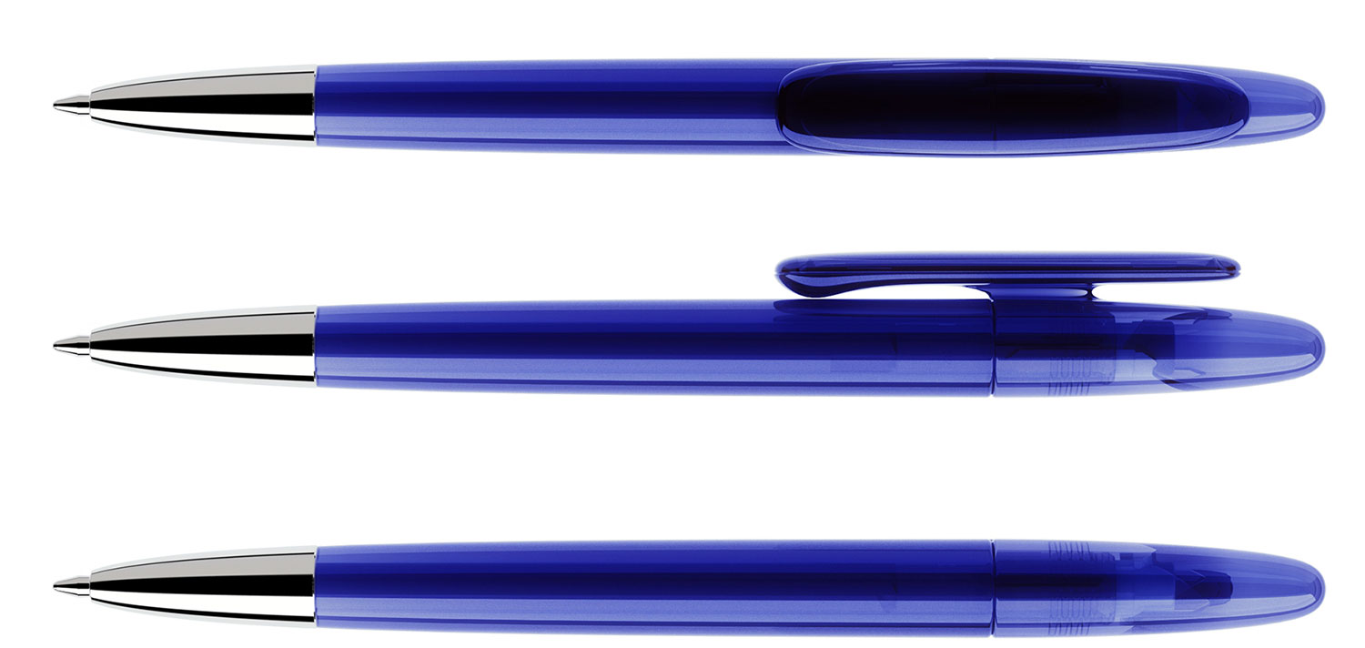 Prodir Kugelschreiber DS5 TTC T50 Blau Transparent