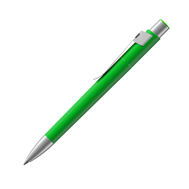 Burger Swiss Pen Kugelschreiber Alpha Basic 1201 Neongrün