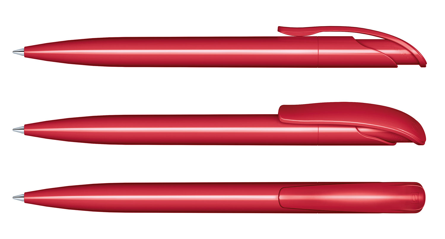 Senator Kugelschreiber Challenger Dunkelrot Poliert