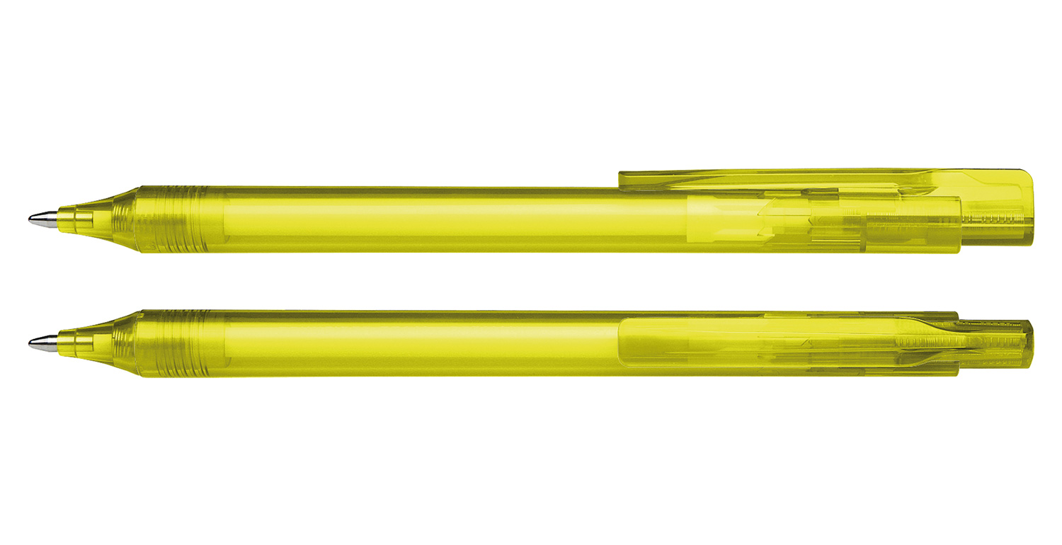 Schneider Kugelschreiber Essential Transparent Gelb