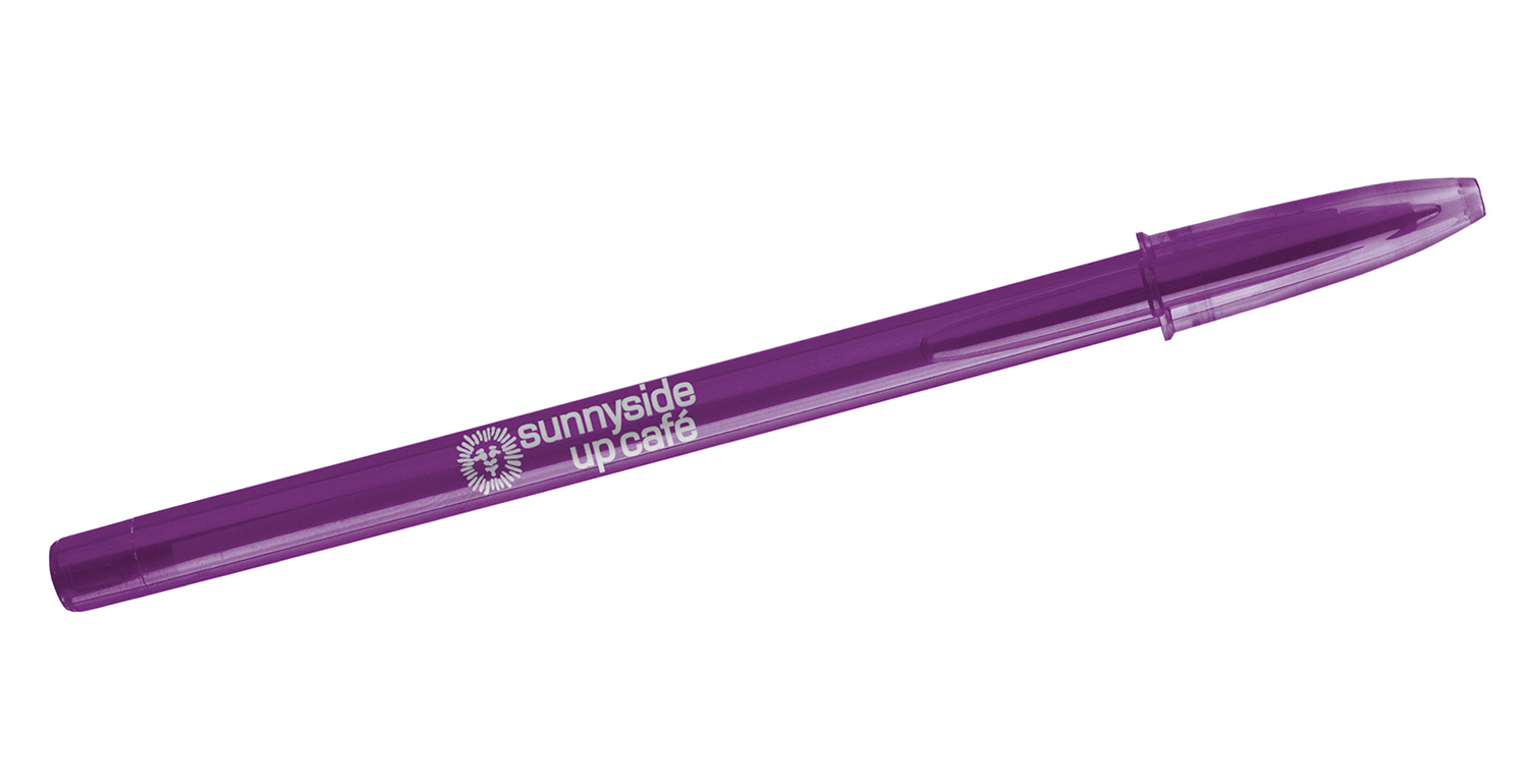 BIC® Kugelschreiber Style Transparent Violet