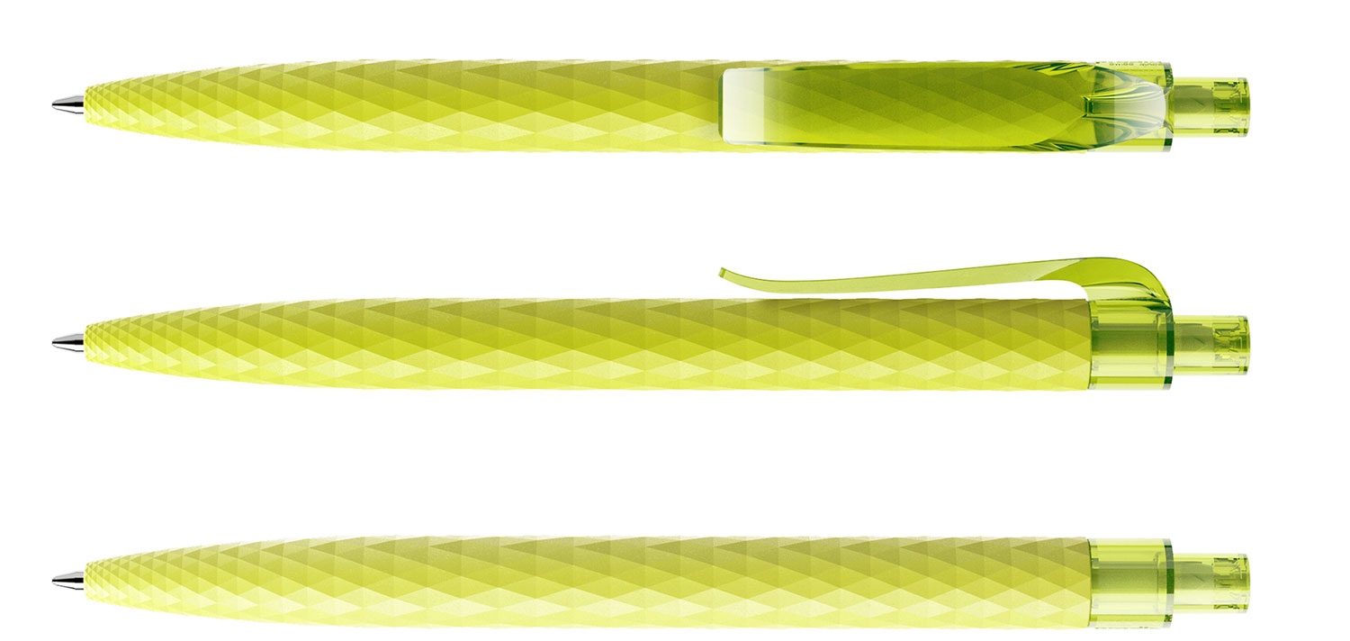 Prodir Kugelschreiber QS01 PMT M66 Gelbgrün Matt