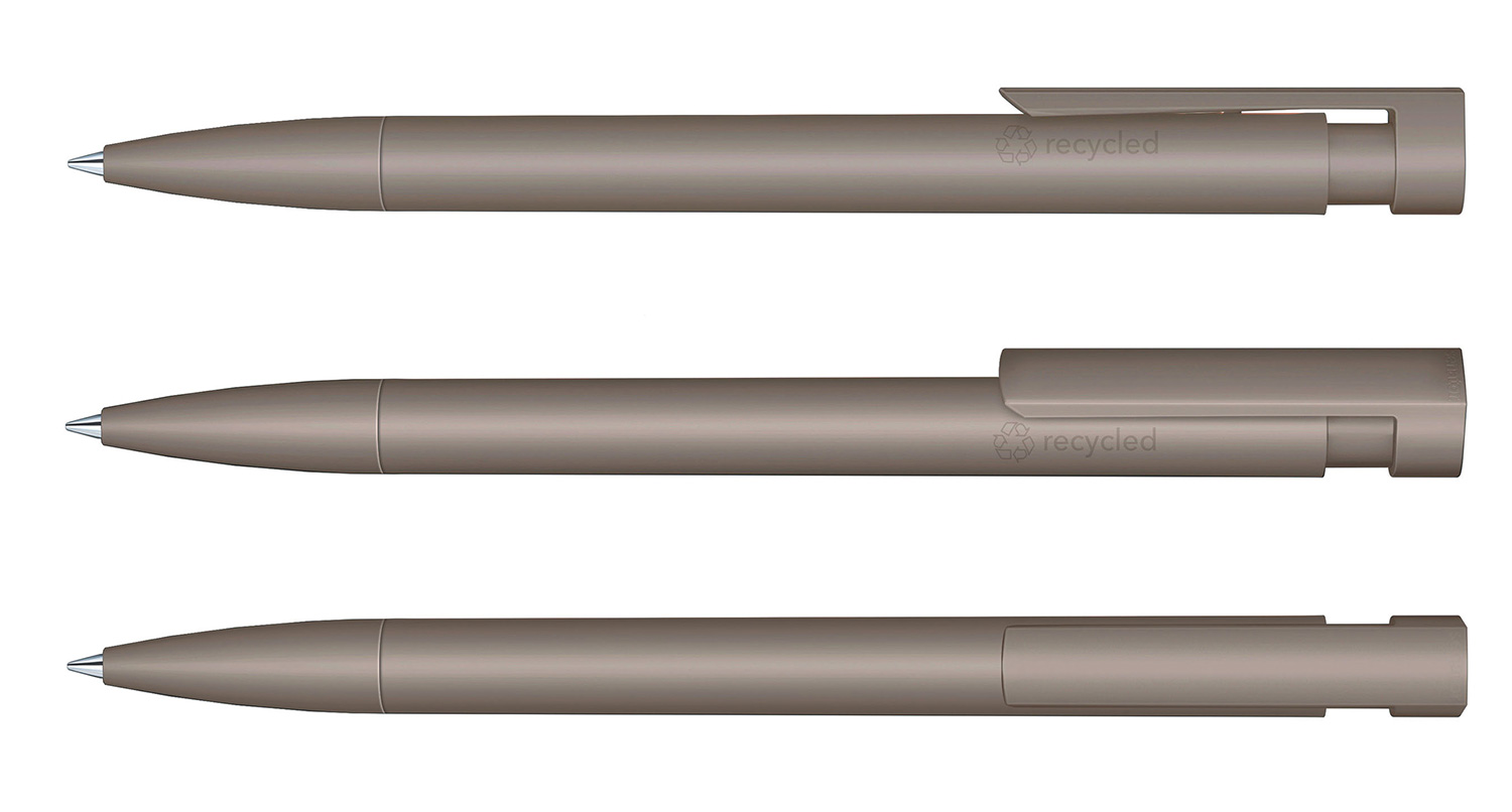 Senator Kugelschreiber Liberty Recycled Matt Warm Gray