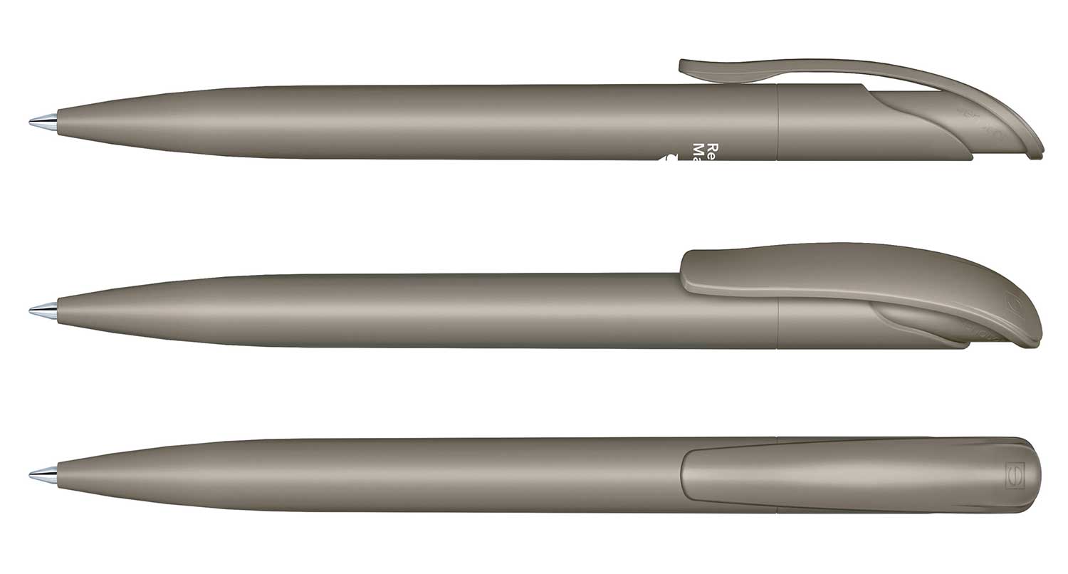 Senator Kugelschreiber Challenger Recycled Warm Grey Matt