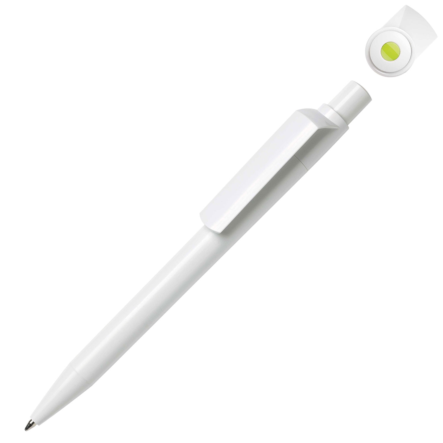 Quatron Kugelschreiber Dot Solid Hellgrün