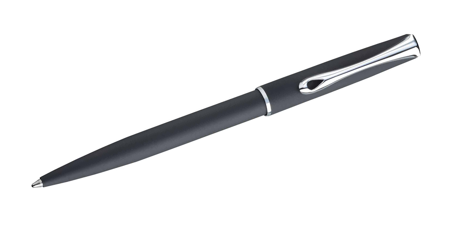 Diplomat Kugelschreiber Traveller Schwarz Matt