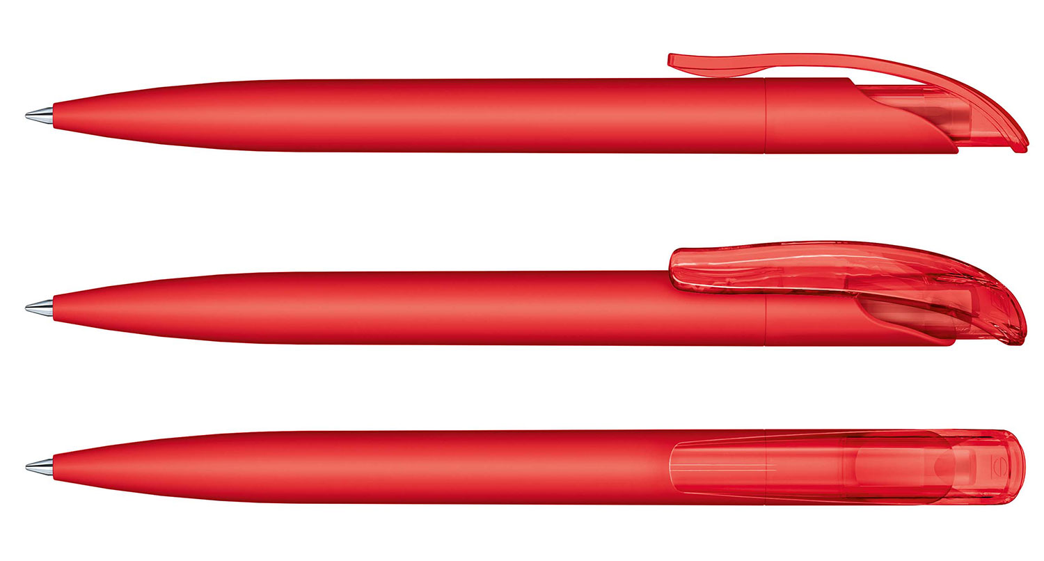 Senator Kugelschreiber Challenger Rot Soft Touch